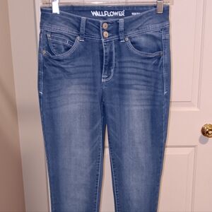Wallflower Mid Rise Blue Jeans for Women